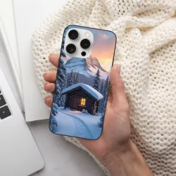 iPhone 15/Pro/Max 森林雪景手机壳 - okomall