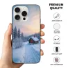 iPhone 15/Pro/Max 冬日雪景手机壳 - OKOMALL
