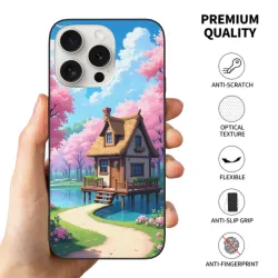 iPhone 15/Pro/Max 梦幻森林小屋手机壳 - okomall