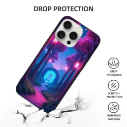 星夜森林 iPhone 15/15 Pro/15 Pro Max 手机壳 - okomall