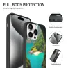 iPhone 15/Pro/Max 森林瀑布风景手机壳 - okomall.com