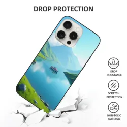 iPhone 15/Pro/Max 山地田园风光手机壳 - OKOMALL