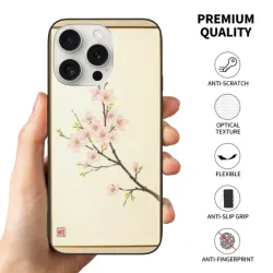 iPhone 15/Pro/Max 櫻花手機殼 - okomall