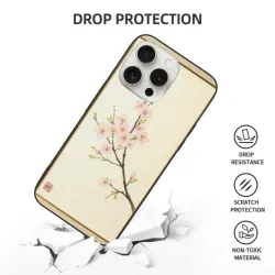 iPhone 15/Pro/Max 櫻花手機殼 - okomall