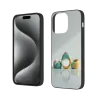 iPhone 15/Pro/Max 創意幾何環繞手機殼 - okomall