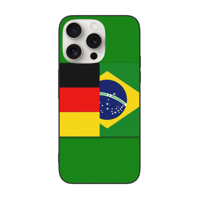 iPhone 15/Pro/Max Brazil Flag Phone Case - OKOMALL