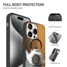 iPhone 15 Pro/Pro Max 几何星芒纹理手机壳 - okomall
