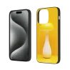 iPhone 15/Pro/Max 抽象几何纹理手机壳 - okomall
