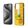 iPhone 15/Pro/Max 漸變色抽象藝術手機殼 - okomall