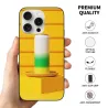 iPhone 15/Pro/Max 漸變色抽象藝術手機殼 - okomall