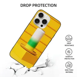 iPhone 15/Pro/Max 漸變色抽象藝術手機殼 - okomall