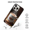 아이폰 15/프로/맥스 커피 테마 케이스 - okomall.com