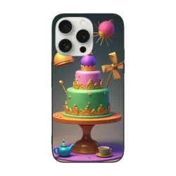 iPhone 15/Pro/Max 夢幻蛋糕主題手機殼 - OKOMALL