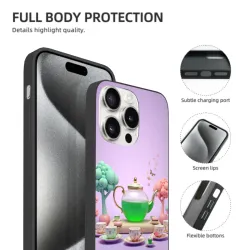 梦幻茶会 iPhone 15/15 Pro/15 Pro Max 手机壳 - OKOMALL