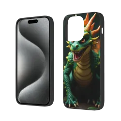 Чехол для iPhone 15/15 Pro/15 Pro Max с изображением тираннозавра - OKOMALL