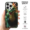 Чехол для iPhone 15/15 Pro/15 Pro Max с изображением тираннозавра - OKOMALL