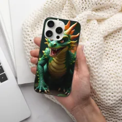 Чехол для iPhone 15/15 Pro/15 Pro Max с изображением тираннозавра - OKOMALL