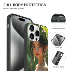 iPhone 15/Pro/Max 夢幻森林仙女手機殼 - okomall