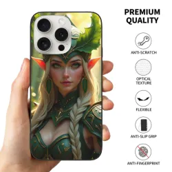 Coque pour iPhone 15/15 Pro/15 Pro Max sur le thème de Sprite de la Nuit Étoilée - okomall