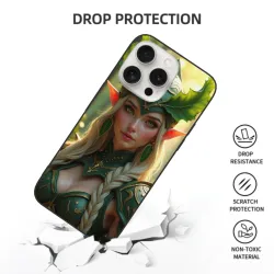 Coque pour iPhone 15/15 Pro/15 Pro Max sur le thème de Sprite de la Nuit Étoilée - okomall