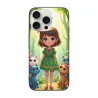 Custodia per iPhone 15/15 Pro/15 Pro Max a tema Foresta Incantata - okomall