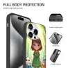 Custodia per iPhone 15/15 Pro/15 Pro Max a tema Foresta Incantata - okomall