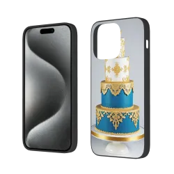 حافظة iPhone 15 Pro/Pro Max بتصميم كعكة زفاف الأحلام - OKOMALL