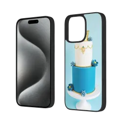 夢のようなクリームケーキ iPhone 15/15 Pro/15 Pro Max ケース - OKOMALL