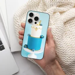 Coque pour iPhone 15/15 Pro/15 Pro Max avec motif de gâteau à la crème onirique - OKOMALL