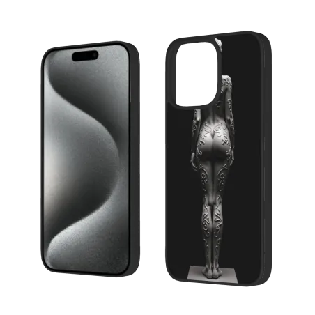 iPhone 15/Pro/Max 雕塑人體藝術手機殼 - okomall