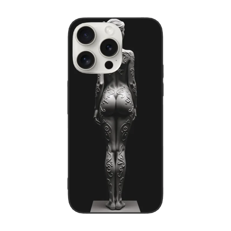 iPhone 15/Pro/Max 雕塑人體藝術手機殼 - okomall