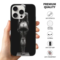 iPhone 15/Pro/Max 雕塑人體藝術手機殼 - okomall