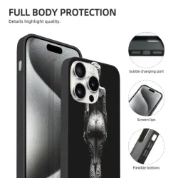 iPhone 15/Pro/Max 雕塑人體藝術手機殼 - okomall