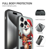 クリスマス鹿デザインのiPhone 15ケース - okomall