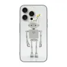 Custodia per iPhone 15/Pro/Max con design cartoon robot - OKOMALL
