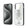Custodia per iPhone 15/Pro/Max con design cartoon robot - OKOMALL
