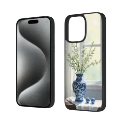 iPhone 15/15 Pro/15 Pro Max 静物油絵ケース - okomall