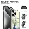 Custodia per iPhone 15/15 Pro/15 Pro Max con natura morta ad olio - okomall