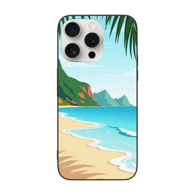 iPhone 15/Pro/Max 海景モチーフケース - okomall公式ストア