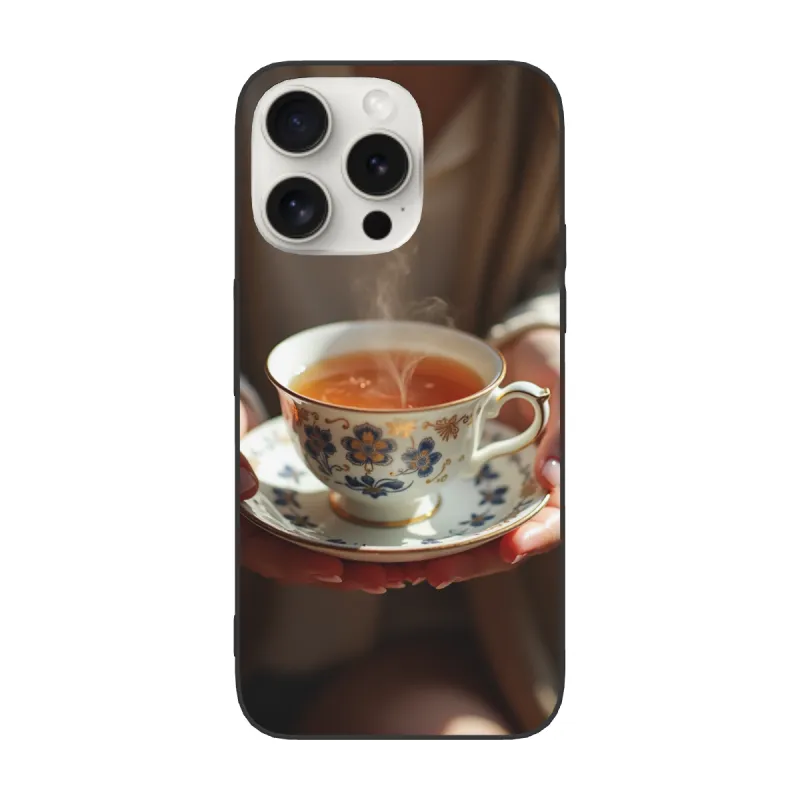 Custodia per iPhone 15/Pro/Max – Un Momento di Caffè Accogliente | OKOMALL