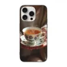 Custodia per iPhone 15/Pro/Max – Un Momento di Caffè Accogliente | OKOMALL
