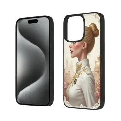 Elegant Portrait iPhone 15 Pro/Pro Max Case - okomall