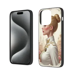 优雅肖像iPhone 15 Pro/Pro Max手机壳 - okomall