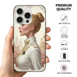 优雅肖像iPhone 15 Pro/Pro Max手机壳 - okomall