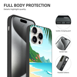 iPhone 15/Pro/Max 海景手机壳 - okomall 官方旗舰店