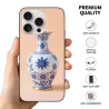 청화자기 iPhone 15 휴대폰 케이스 - 복고 동양풍 | OKOMALL