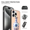 청화자기 iPhone 15 휴대폰 케이스 - 복고 동양풍 | OKOMALL