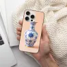 청화자기 iPhone 15 휴대폰 케이스 - 복고 동양풍 | OKOMALL