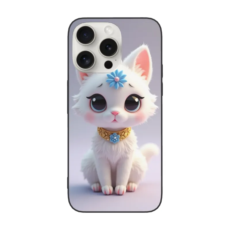 Custodia per gatto carino - iPhone 15 Pro/Pro Max - OKOMALL