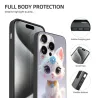 Custodia per gatto carino - iPhone 15 Pro/Pro Max - OKOMALL